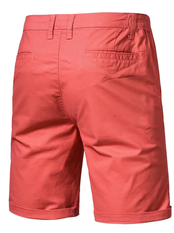 Raphael | Cotton Shorts With Pocket