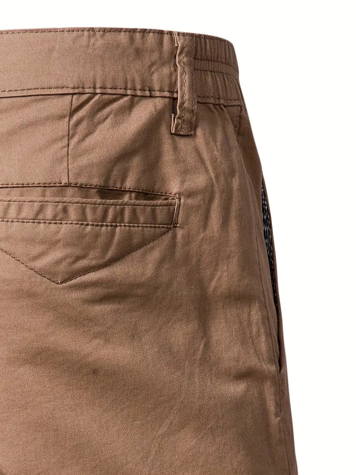 Raphael | Cotton Shorts With Pocket