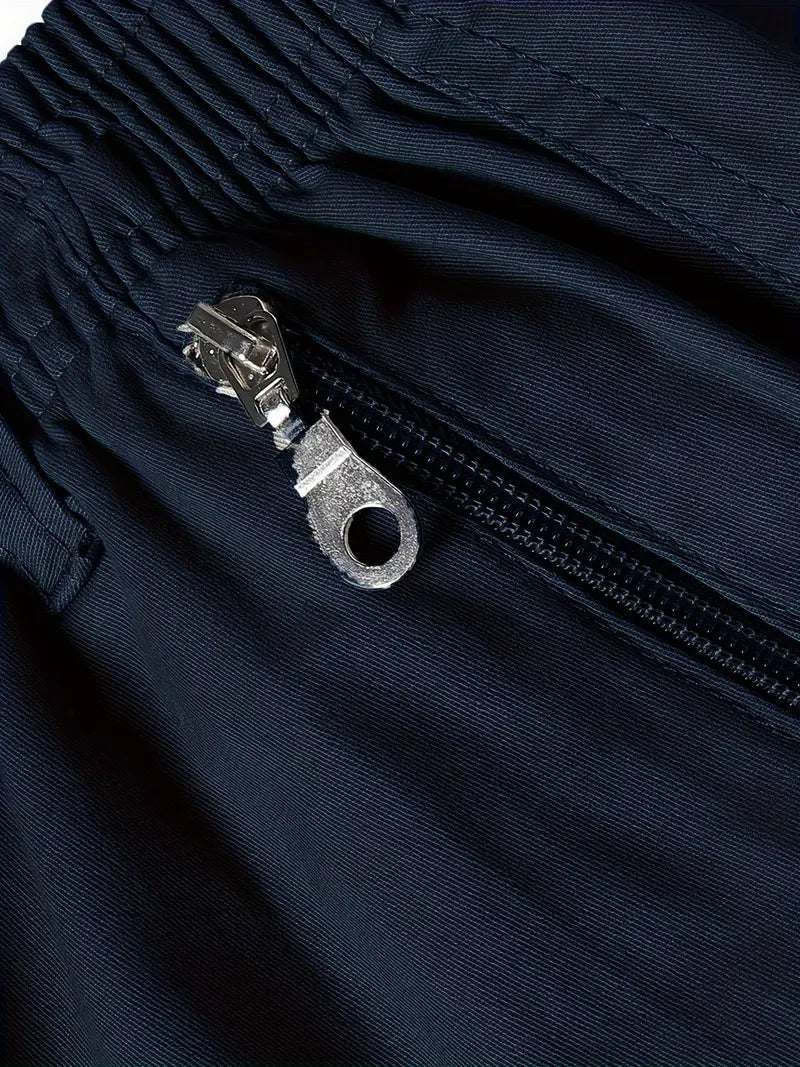 Saul | Breathable Cotton Cargo Shorts