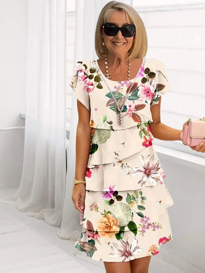 Olivia | Bloom Ruffle Dress