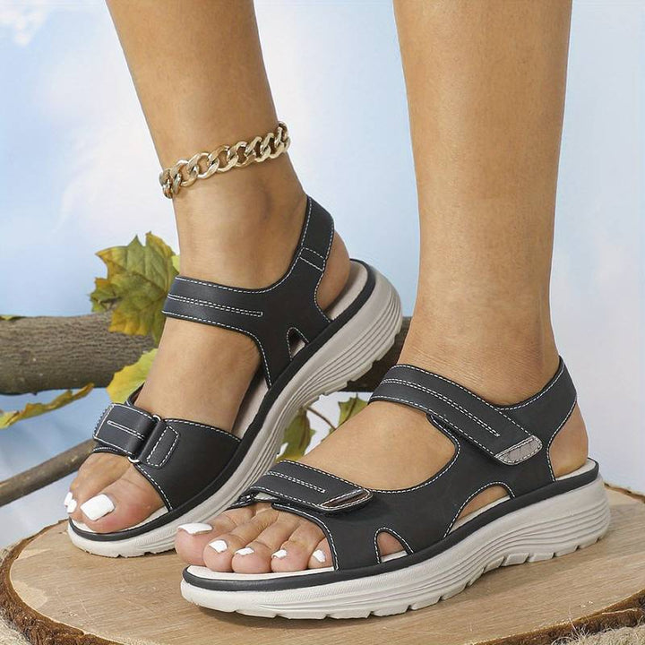Hallie | Orthopedic Leather Sandals