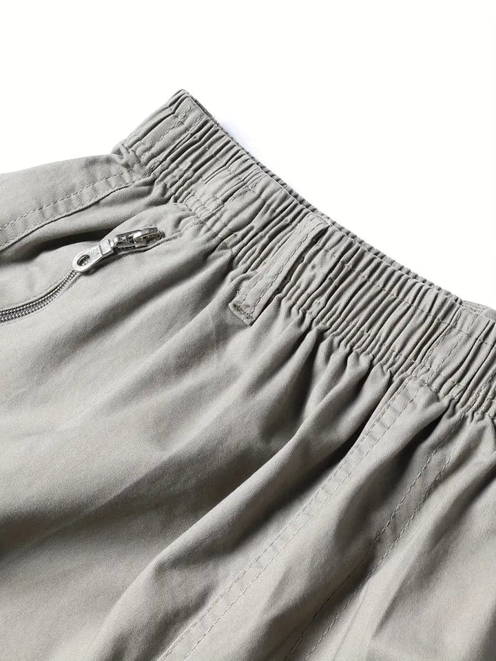 Saul | Breathable Cotton Cargo Shorts