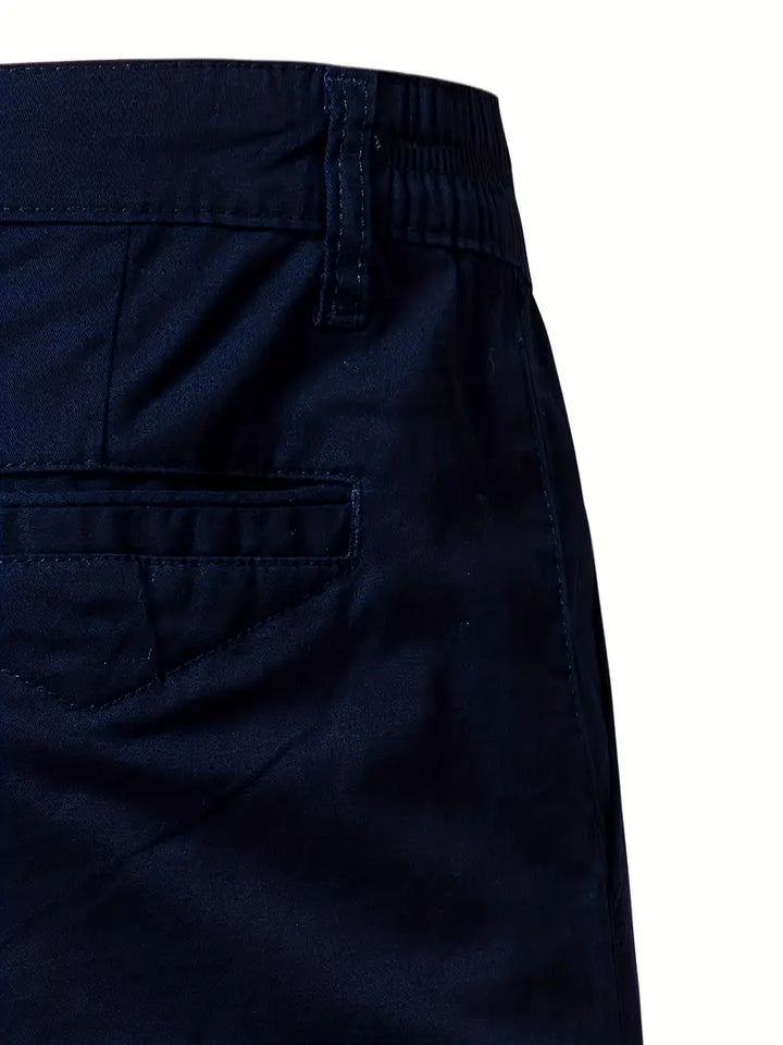 Raphael | Cotton Shorts With Pocket