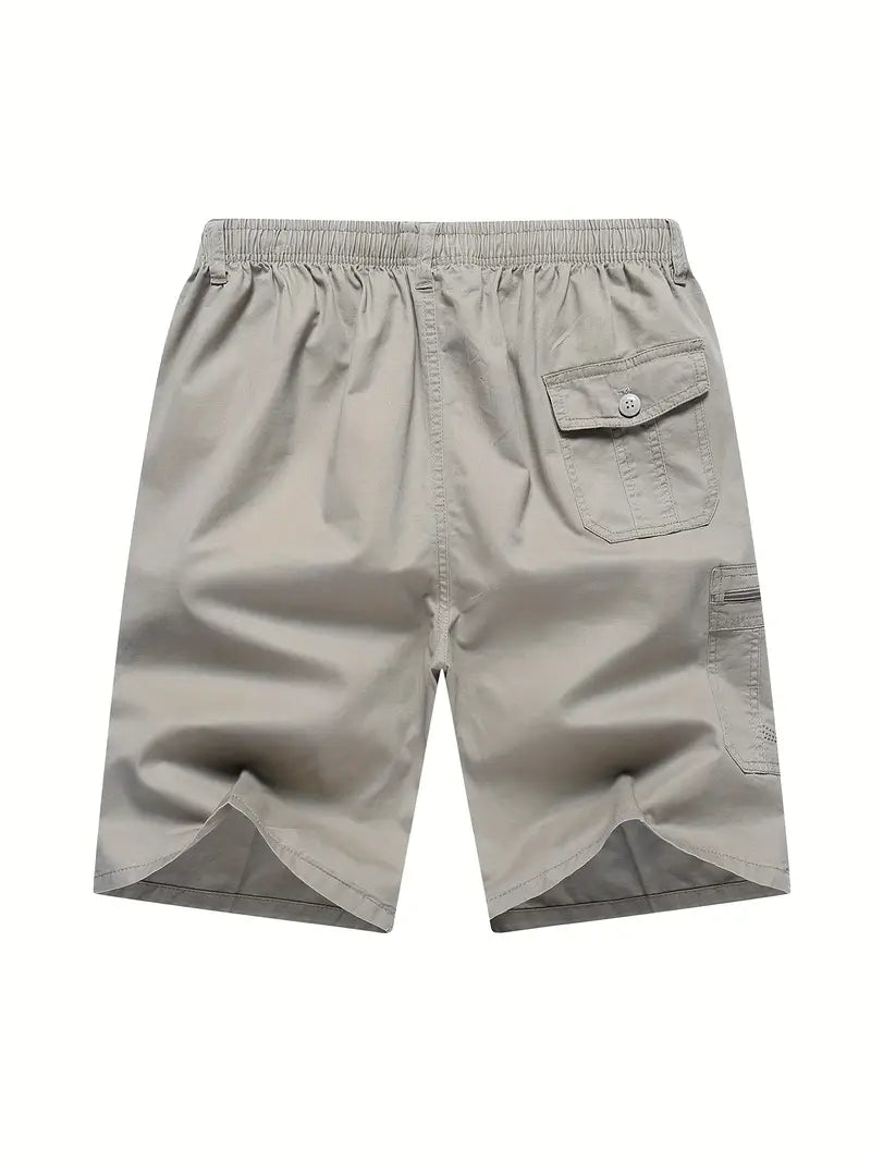 Saul | Breathable Cotton Cargo Shorts