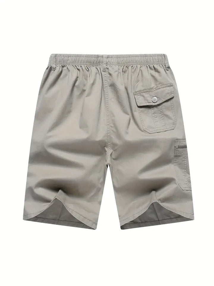 Saul | Breathable Cotton Cargo Shorts