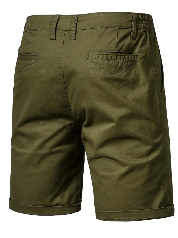 Raphael | Cotton Shorts With Pocket