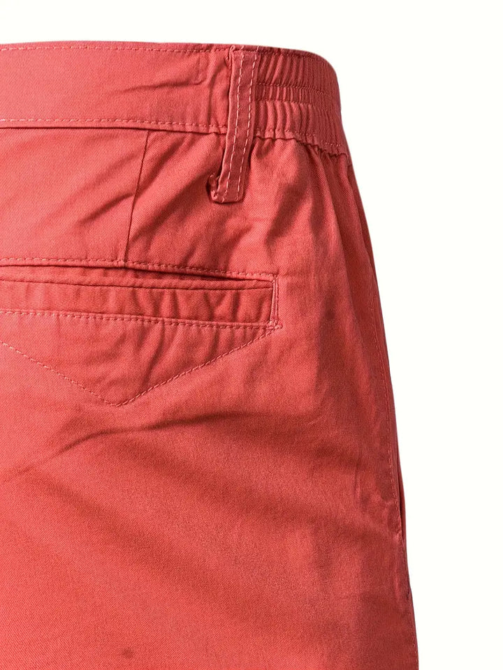 Raphael | Cotton Shorts With Pocket