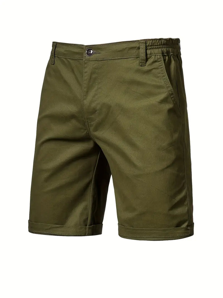Raphael | Cotton Shorts With Pocket