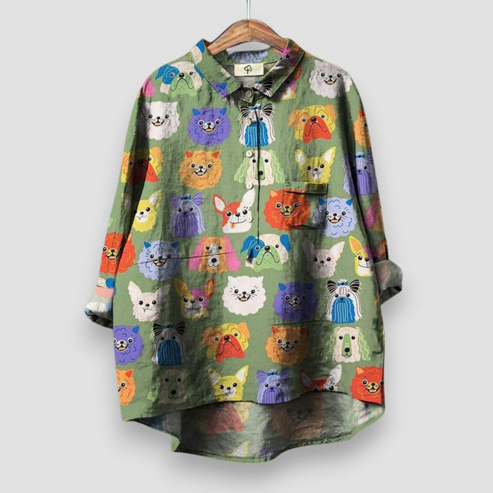 Jessie | Oversized Blouse with Cheerful Comfort