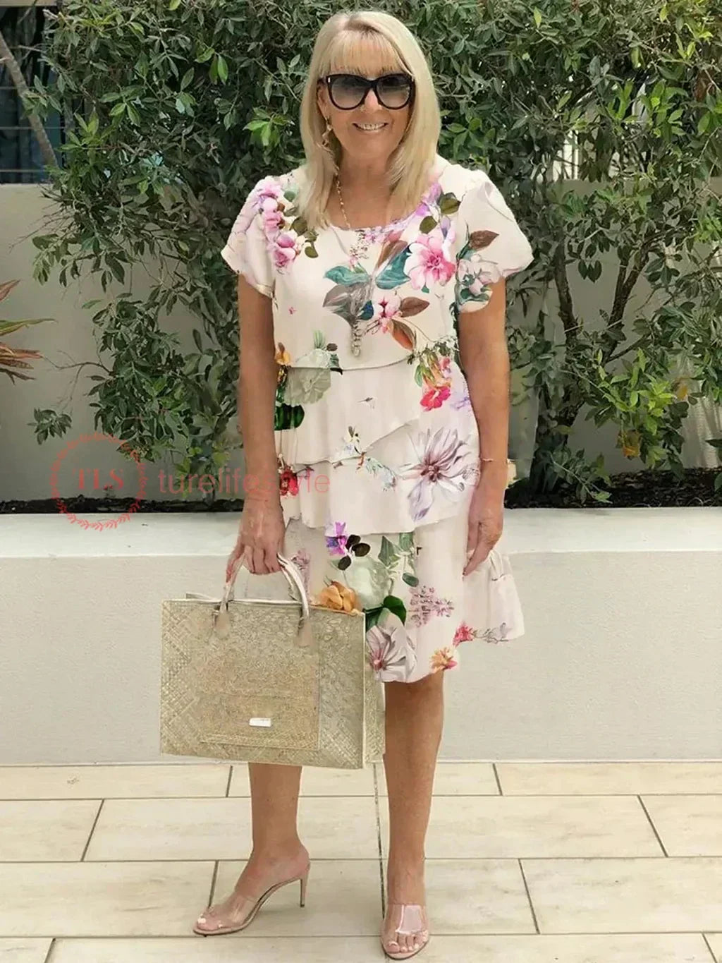 Olivia | Bloom Ruffle Dress