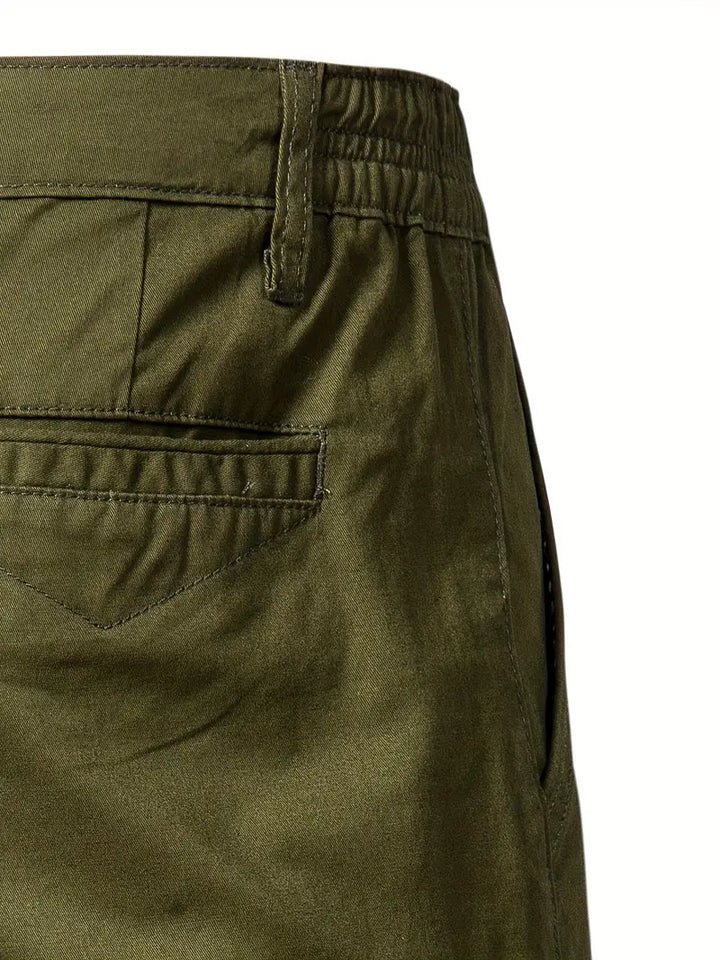 Raphael | Cotton Shorts With Pocket