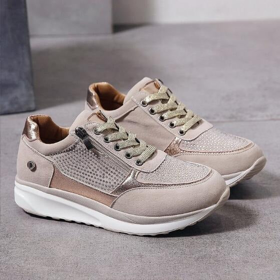Orthopaedic shoes with zip