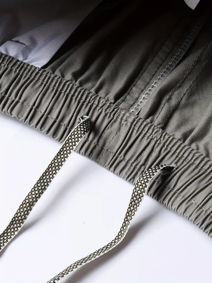 Saul | Breathable Cotton Cargo Shorts