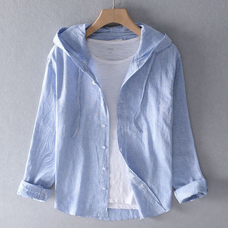 Nannie | Linen Hoodie