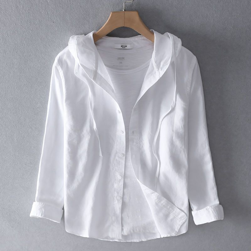 Nannie | Linen Hoodie
