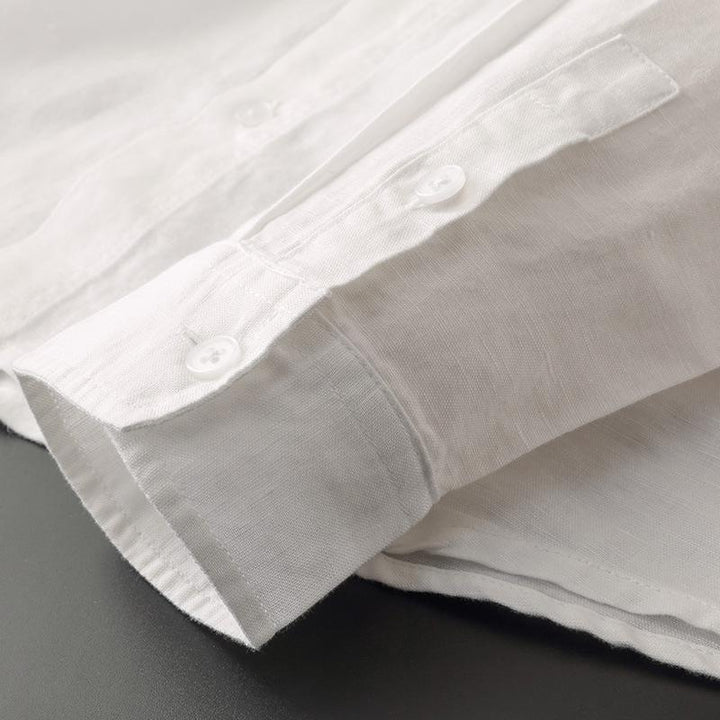 Nannie | Linen Hoodie