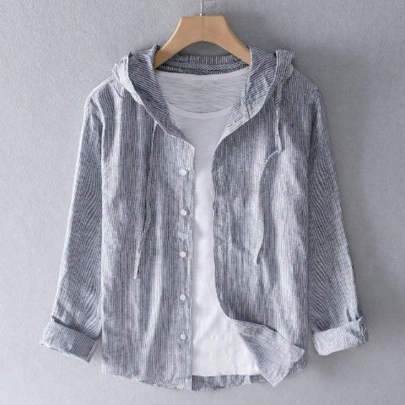 Nannie | Linen Hoodie