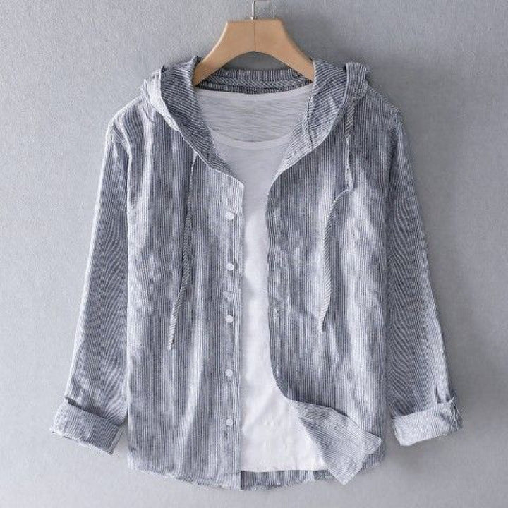 Nannie | Linen Hoodie