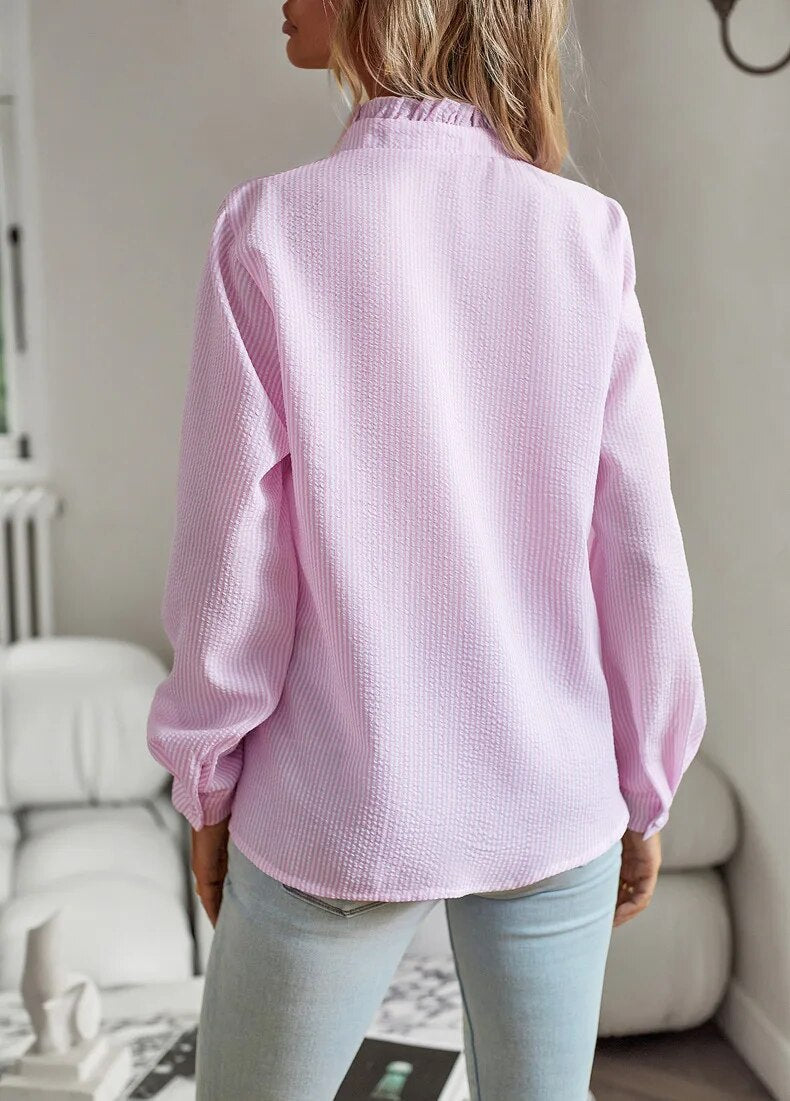 Ray | Elegant Polo Blouse