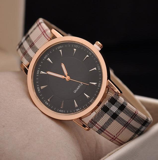 Timeless watch with modern flair