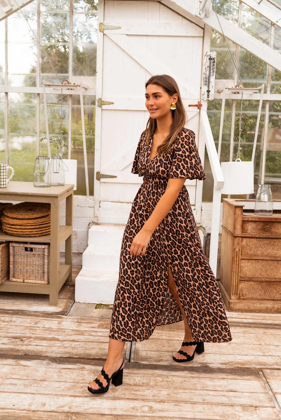 Jeanie | Leopard Dress