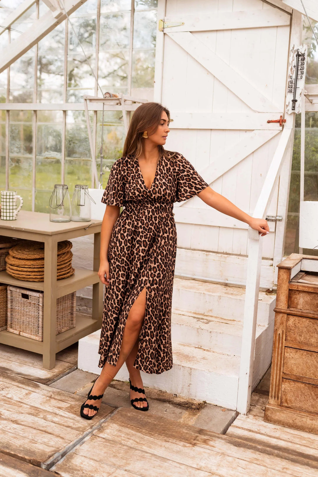 Jeanie | Leopard Dress
