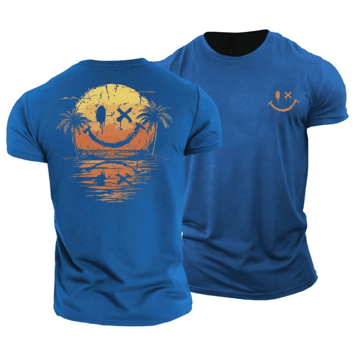 Isaac | Summer Smiley T-shirt