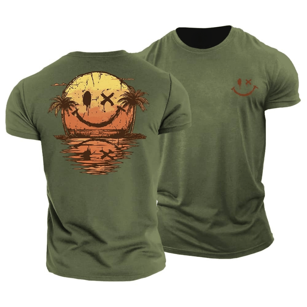 Isaac | Summer Smiley T-shirt