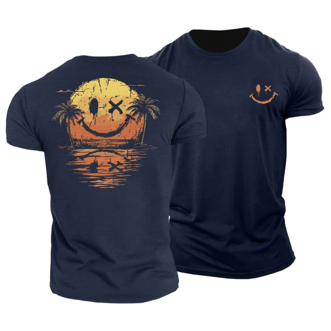 Isaac | Summer Smiley T-shirt